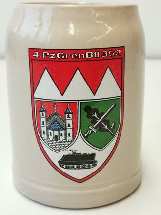 Bierkrug Bundeswehr 4.PzGrenBtl 352