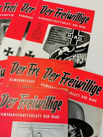 Konvolut "Der Freiwillige - Kameradschaftsblatt der...