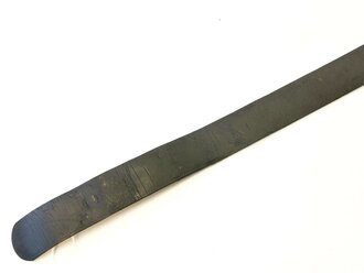 Lackleder Koppelriemen zum Waffenrock des Heeres, Weich, Gesamtlänge 104cm