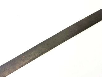 Lackleder Koppelriemen zum Waffenrock des Heeres, Weich, Gesamtlänge 104cm