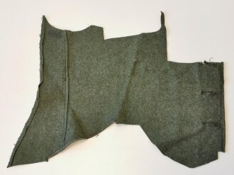 Wehrmacht Heer Rest eines Mantel, Maße 42 x 22 cm