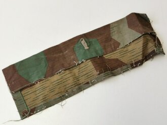 Teil einer Zeltbahn 31 der Wehrmacht, Maße ca. 32 x 10 cm