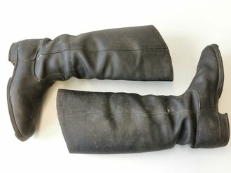 Reichswehr / frühe Wehrmacht ? , Paar Stiefel für Berittene, gestempelt 1937, Sohlenlänge 27,5cm