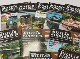 12 Ausgaben "Tankograd Militär Fahrzeug",...