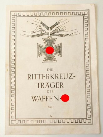 "Die Ritterkreuzträger der Waffen SS"...