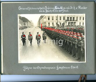 Fotoalbum eines Angehörigen der 6.Komp. Wachregiment Berlin.