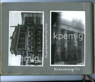 Fotoalbum eines Angehörigen der 6.Komp. Wachregiment Berlin.