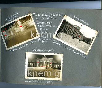 Fotoalbum eines Angehörigen der 6.Komp. Wachregiment Berlin.