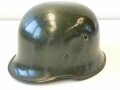 Stahlhelm III.Reich, so von z.B. Rot Kreuz und OT getragen. Originallack