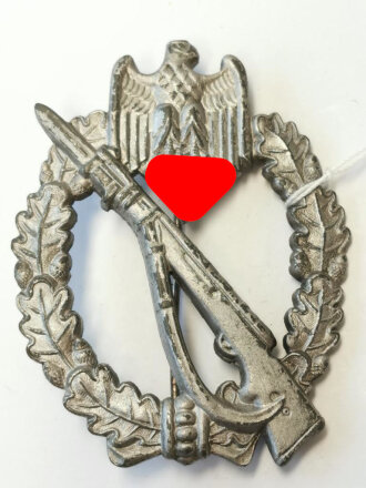 Infanterie Sturmabzeichen in silber, Hersteller M.K.1 Arbeitsgemeinschaft Metalle und Kunststoffe, Gablonz