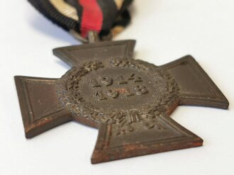 Ehrenkreuz für Kriegsteilnehmer am Band, magnetisch