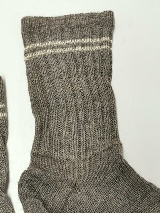 Paar Socken für Angehörige der Wehrmacht in gutem Zustand