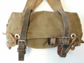 A-Rahmen Wehrmacht mit Tasche. Getragenes, zusammengehöriges Stück