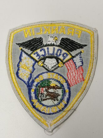 U.S. "Franklin Police" shoulder patch, unused
