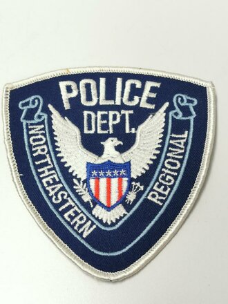 U.S. " Police Dept." shoulder patch, unused