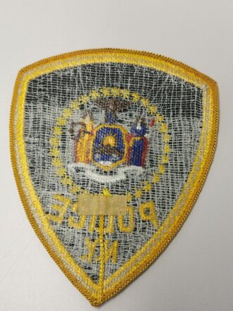 U.S. " Police  N.Y." shoulder patch, unused