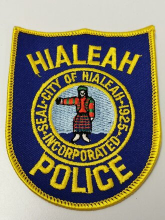 U.S. Warren Police shoulder patch, unused