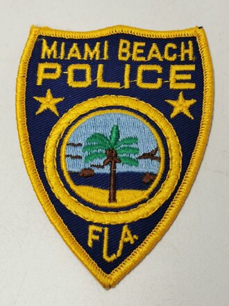U.S. Miami Beach Police shoulder patch, unused