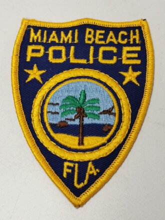 U.S. " Miami Beach Police " shoulder patch, unused