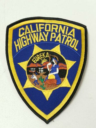 U.S. " California Highway Patrol Eureka " shoulder patch, unused