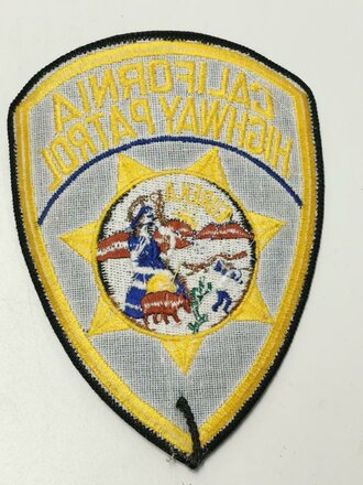 U.S. " California Highway Patrol Eureka " shoulder patch, unused