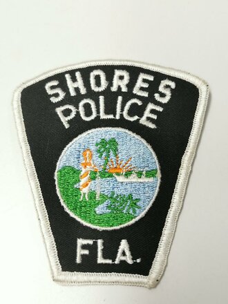 U.S. " Shores Police Fla " shoulder patch, unused