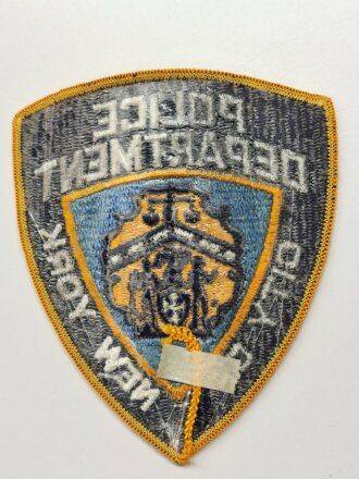U.S. " Police Department City of New York "...