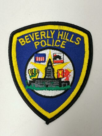 U.S. " Beverly Hills Police  " shoulder patch,...