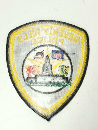U.S. " Beverly Hills Police  " shoulder patch,...