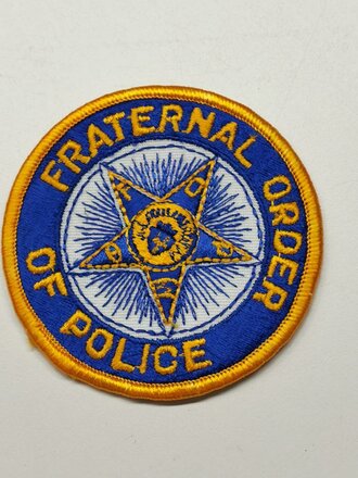 U.S. " Fraternal order of Police  " shoulder...