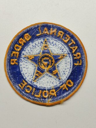 U.S. " Fraternal order of Police  " shoulder patch, unused