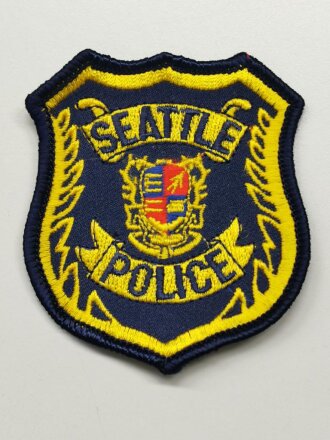 U.S. " Seattle Police  " shoulder patch, unused