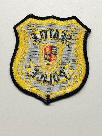 U.S. " Seattle Police  " shoulder patch, unused
