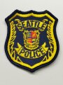 U.S. " Seattle Police  " shoulder patch, unused