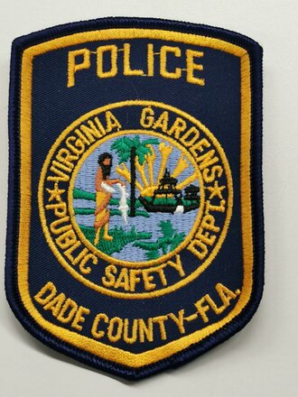 U.S. Dade County - FLA Police shoulder patch, unused
