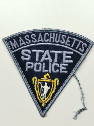 U.S. Massachusetts State Police shoulder patch, unused