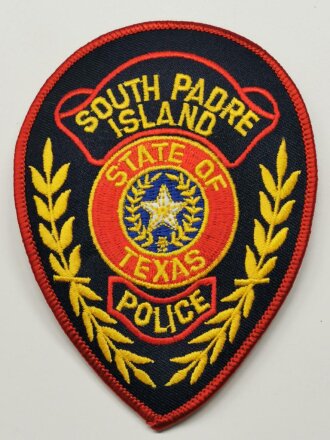 U.S. " Texas South Padre Island Police  "...