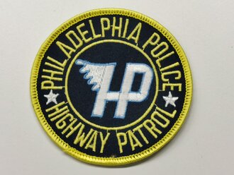U.S. " Philadelphia Police  Highway Patrol" shoulder patch, unused
