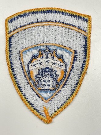 U.S. " Police department of New York, Jersey shore" shoulder patch, unused, you will receive 1 piece