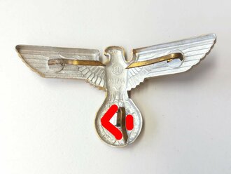 NSDAP, Mützenadler für Politische Leiter, Aluminium