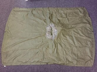 U.S. 1980 dated poncho, wet weather, Nylon. Used