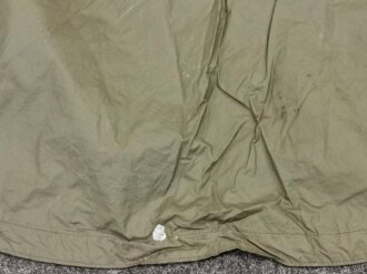 U.S. 1980 dated poncho, wet weather, Nylon. Used