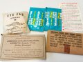 U.S. 1972 dated First aid kit with original content