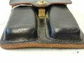 U.S. 1977 dated magazine pouch,  leather , Military police