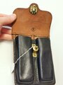 U.S. 1977 dated magazine pouch,  leather , Military police