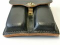 U.S. 1986 dated magazine pouch,  leather , Military police