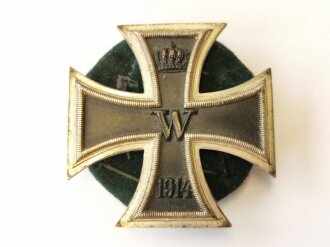 Eisernes Kreuz 1. Klasse 1914 an Sternschraubscheibe....