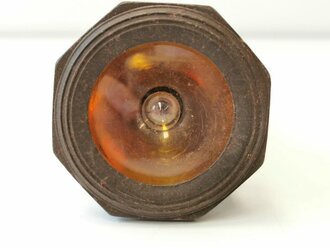Stabtaschenlampe Pertrix No.556. Originallack, Funktion nicht geprüft