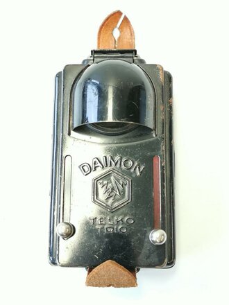 Taschenlampe DAIMON, schwarzer Originallack. Funktion...
