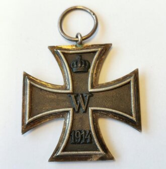 Eisernes Kreuz 2.Klasse 1914, Hersteller "U" ? im Bandring